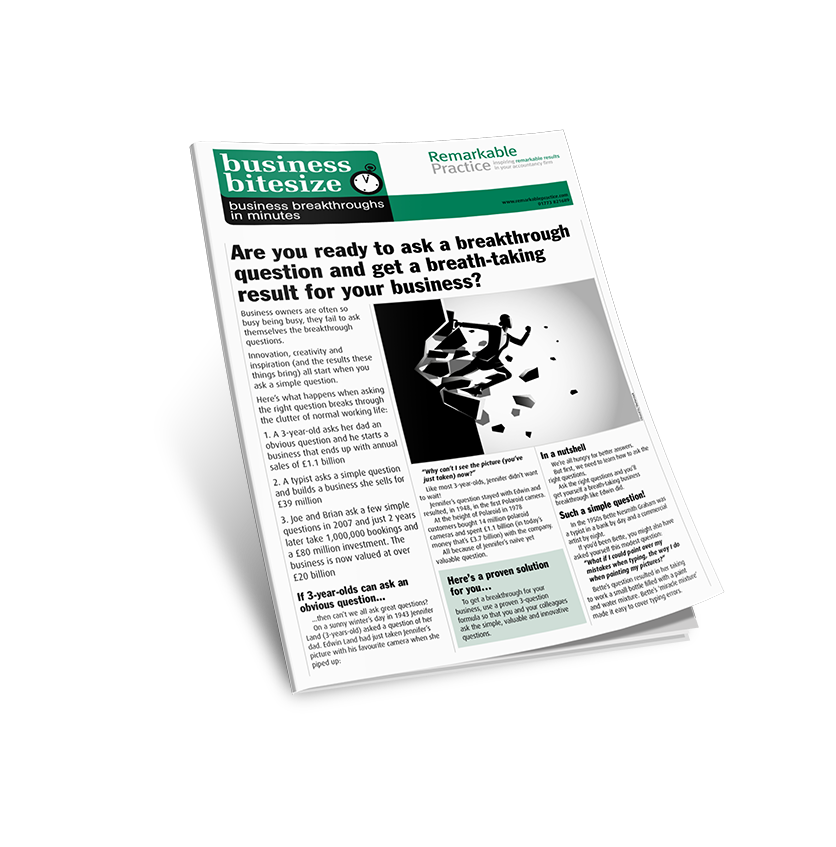 BB Breakthrough Questions 3D RPL